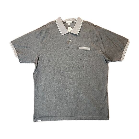 Peter Millar Mens Classic Fit Polo Shirt XXL with Pocket Cotton Pique NWT - Picture 1 of 10